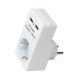 LogiLink Hálózati (AC) adapter 2xUSB töltővel (2x1A)