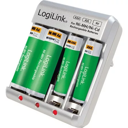 LogiLink PA0168 NiMH akkumulátor töltő