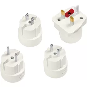 Logilink Travel adapter, 4pcs Set, 2A/250V