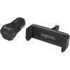 LogiLink PA0203 10W univerzális autós töltő adapter + tartó