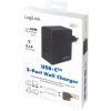 LogiLink PA0213 65W univerzális hálózati töltő adapter (PD)