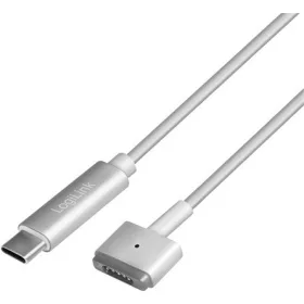   LogiLink USB-C 3.2 Gen1 -> MagSafe2 M/M adatkábel 1.8m ezüst PD 87W