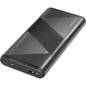 LogiLink PA0275 10000mAh powerbank fekete