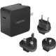 Logilink USB utazási töltő, GaN, 1 port, USB-CF, 65 W, PD-vel