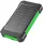 LogiLink PA0303 8000mAh napelemes powerbank zöld-fekete