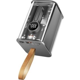 LogiLink PA0307 20000mAh powerbank átlátszó