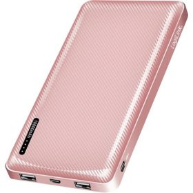 LogiLink PA0328RRF 10000mAh powerbank rózsaszín-arany