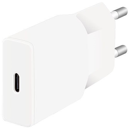 Logilink USB-C GaN töltő (PD), 20 W, fehér