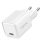 Logilink USB-C GaN töltő (PD+QC 3.0), 20 W, fehér