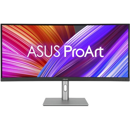 Asus ProArt PA34VCNV 34.1" ívelt IPS LED monitor fekete-szürke (USB-C: 96W)