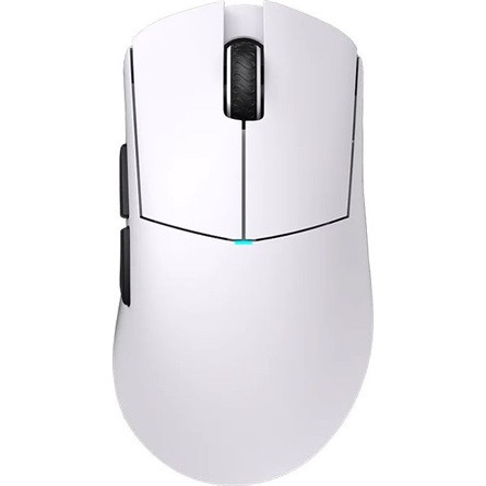 LAMZU PARO Aurora optikai vezeték nélküli gaming egér fehér + 8K adapter