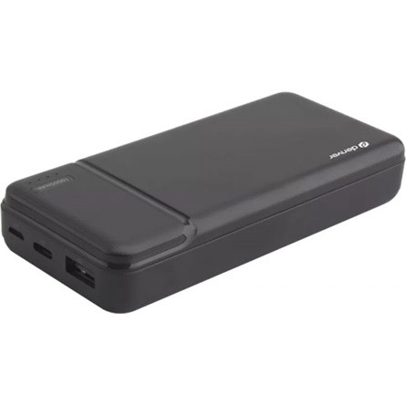 Denver CHG DENVER PBS-10007 10000 mAh Micro USB vagy USB-C powerbank - fekete