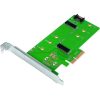 LogiLink PC0083 1+1-port SATA3 M.2 PCIe x1 bővítőkártya