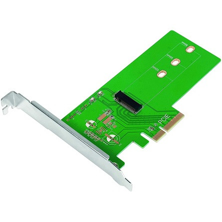 Delock PC0084 1-port SATA3 M.2 PCIe x4 bővítőkártya ezüst