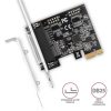 Axagon PCEA-P1N Parallel 1-port PCIe x1 bővítőkártya szürke