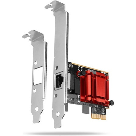 Axagon PCEE-GIX 1Gb/s PCIe x1 RJ45 hálózati adapter low profile