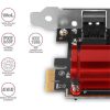 Axagon PCEE-GIX 1Gb/s PCIe x1 RJ45 hálózati adapter low profile