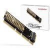 Axagon PCEM2-1U 1-port M.2 NVME PCIe x4 bővítőkártya