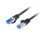 Lanberg patch kábel Cat6a S/FTP LSZH CCA 2 m, fekete