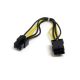 StarTech Power 6pin M/F tápkábel hosszabbító 0.2m