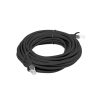 Lanberg patch kábel Cat6 UTP 5 m, fekete