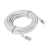 Lanberg patch kábel Cat6 UTP 10 m, szürke