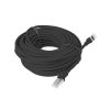 Lanberg patch kábel Cat6 UTP 15 m, fekete