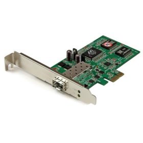   StarTech PCI-E x1 10/100/1000Mbps SFP hálózati kártya low profile
