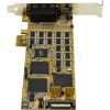 StarTech Serial RS232 DB9 16-port PCIe x1 bővítőkártya ezüst-fekete