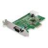 StarTech 16950 UART Serial RS232 DB9 1-port PCIe x1 bővítőkártya ezüst