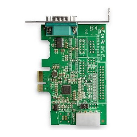 StarTech 16950 UART Serial RS232 DB9 1-port PCIe x1 bővítőkártya ezüst