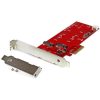 StarTech 2X M.2 SSD CONTROLLER - PCIE                                  IN