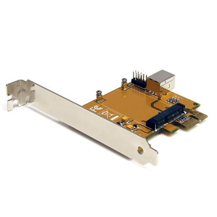 StarTech PCI-E x1 mini PCI-E x1 adapter