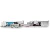 StarTech 16950 UART Serial RS232 DB9 2-port PCIe x1 bővítőkártya ezüst