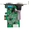 StarTech 16950 UART Serial RS232 DB9 2-port PCIe x1 bővítőkártya ezüst