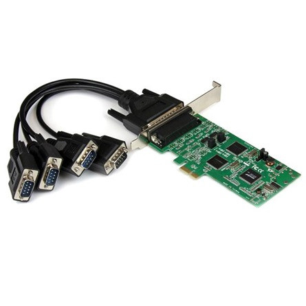 StarTech PCI-E x1 soros port 2xRS232 2xRS422/RS485 IO vezérlő