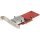 StarTech Dual 2-port PCIe x8 M.2 NVME bővítőkártya