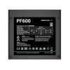 DeepCool Tápegység 600W - PF600 (80 Plus, Aktív PFC, 12cm )