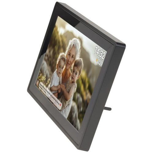DENVER FRM Denver PFF-1021B 10,1" Smart photoframe with FRAMEO software - Fekete