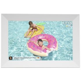   DENVER FRM Denver PFF-1024W 10,1" Smart photoframe with FRAMEO software - Fehér