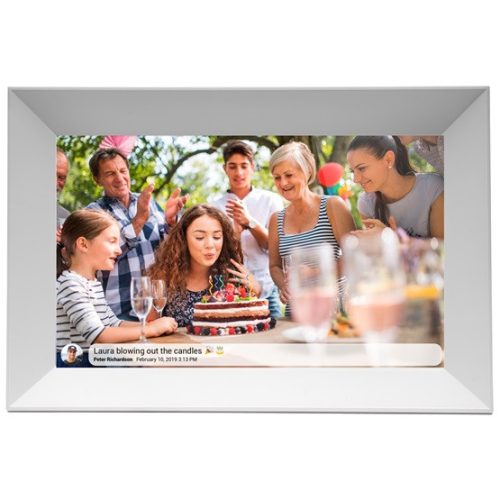 DENVER FRM Denver PFF-1063W 10,1" Smart photoframe with FRAMEO software - Fehér