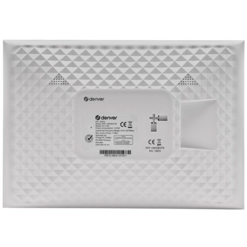 DENVER FRM Denver PFF-1063W 10,1" Smart photoframe with FRAMEO software - Fehér