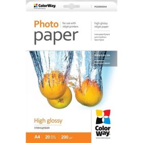 Colorway high-glossy A4 (210×297mm) fotópapír
