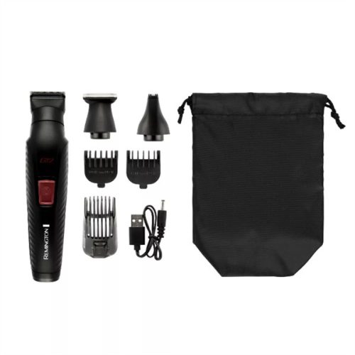 REMINGTON PG2120 G12 Graphite 12 az 1-ben multifunkciós trimmelő, 6 tartozék, 40 perc használat, USB töltés
