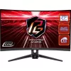 ASROCK PG27F15RS1A Gaming Monitor 27" VA, 1920x1080, HDMI/Displayport, 240Hz, HDR, Hajlított