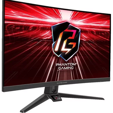 ASROCK PG27F15RS1A Gaming Monitor 27" VA, 1920x1080, HDMI/Displayport, 240Hz, HDR, Hajlított