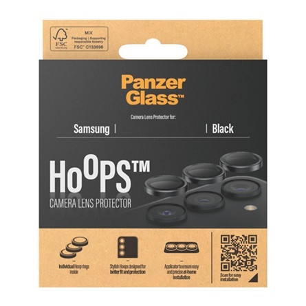 PANZERGLASS Samsung A56 5G PANZERGLASS HOOPS kameravédő üveg 9H ÁTLÁTSZÓ