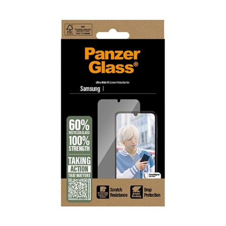 PANZERGLASS Samsung A26 5G PANZERGLASS képernyővédő üveg 3D, 9H, ÁTLÁTSZÓ