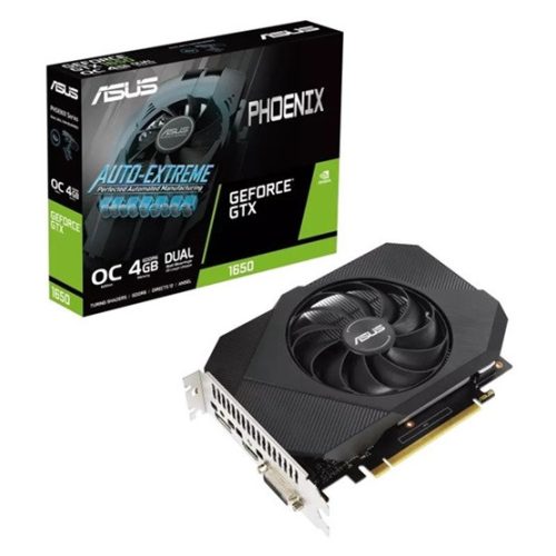 ASUS VGA ASUS NVIDIA GTX 1650 4GB GDDR6 - PH-GTX1650-O4GD6-P-V2