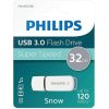 Philips USB Philips Pendrive USB 3.0 32GB Snow Edition - fehér/szürke